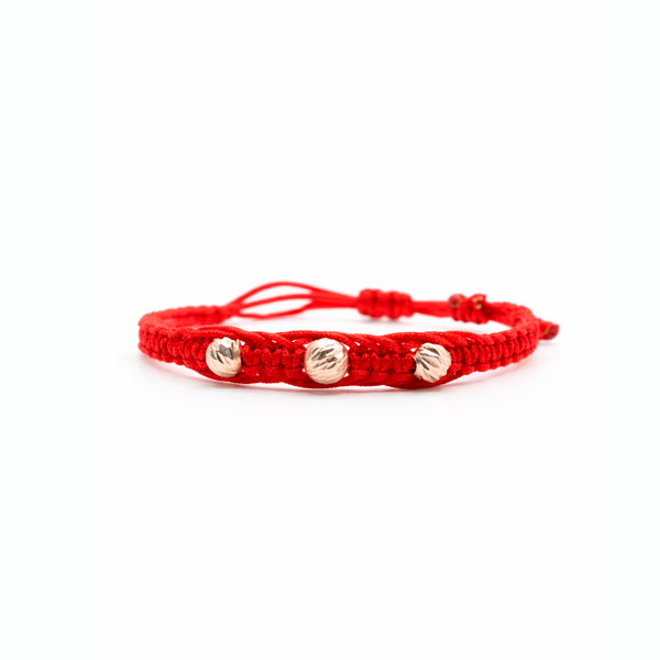 Pulsera exclusiva / 3 BalinesORO 18K 0.68 GR