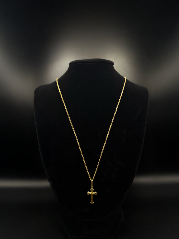 Cadena Tejido Lazo ITALY 18K