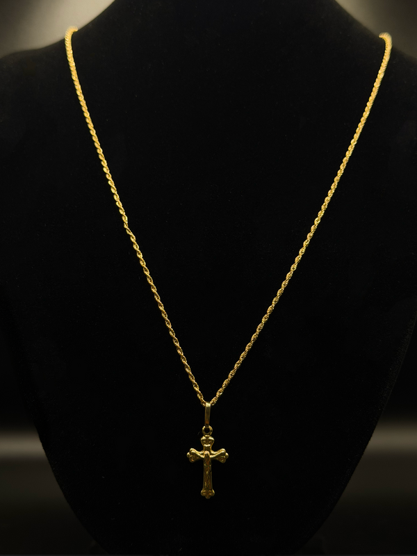 Cadena Tejido Lazo ITALY 18K