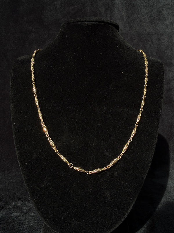 Cadena Tejido DUBAI 18K Ancho 60 CM