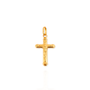 Dije Cruz Cristo / 2.7cm / Oro Amarillo 18K