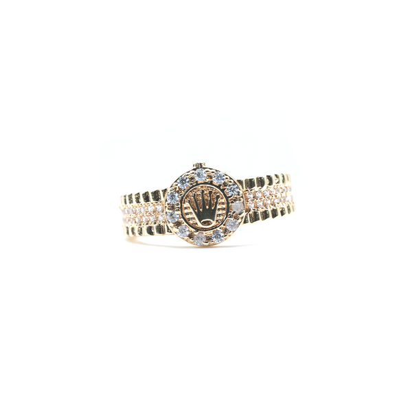 Anillo de Oro Elegante Rolex 3.51 GR