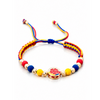 Pulsera Colombiana Diamantadas 8 und 6mm / Oro Amarillo 18K (A.C)